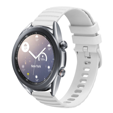 22mm Wavy Dot Pattern Solid Color Silicone Watch Band, For Samsung Galaxy Watch3 45mm, For Samsung Galaxy Watch 46mm, For Samsung Gear S3 Classic, For Samsung Gear S3 Frontier - DealBuddy