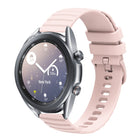 22mm Wavy Dot Pattern Solid Color Silicone Watch Band, For Samsung Galaxy Watch3 45mm, For Samsung Galaxy Watch 46mm, For Samsung Gear S3 Classic, For Samsung Gear S3 Frontier - DealBuddy
