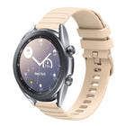 22mm Wavy Dot Pattern Solid Color Silicone Watch Band