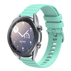 22mm Wavy Dot Pattern Solid Color Silicone Watch Band, For Samsung Galaxy Watch3 45mm, For Samsung Galaxy Watch 46mm, For Samsung Gear S3 Classic, For Samsung Gear S3 Frontier - DealBuddy