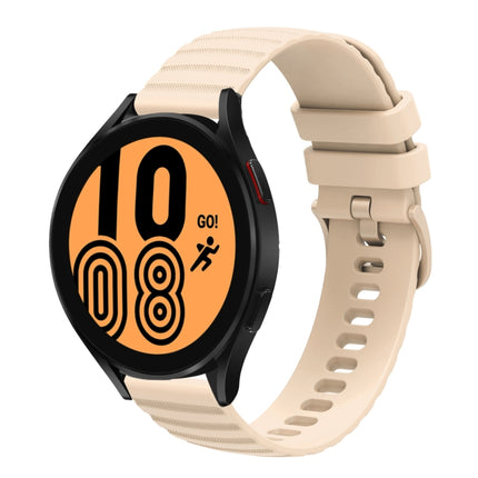22mm Wavy Dot Pattern Solid Color Silicone Watch Band, For Samsung Galaxy Watch3 45mm, For Samsung Galaxy Watch 46mm, For Samsung Gear S3 Classic, For Samsung Gear S3 Frontier - DealBuddy