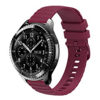 For Samsung Gear S3 Classic / Wine Red