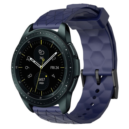 20mm Football Pattern Solid Color Silicone Watch Band, For Samsung Galaxy Watch Active 2 44mm, For Samsung Galaxy Watch 42mm - DealBuddy