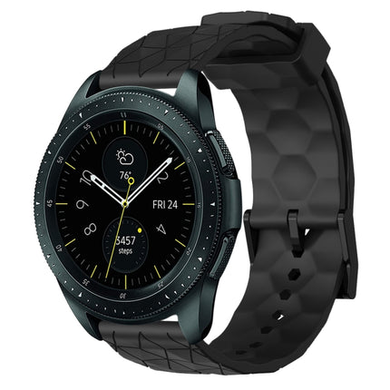 20mm Football Pattern Solid Color Silicone Watch Band, For Samsung Galaxy Watch Active 2 44mm, For Samsung Galaxy Watch 42mm - DealBuddy
