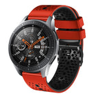 For Samsung Galaxy Watch 46mm / Red+Black