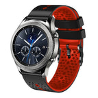 For Samsung Gear S3 Classic / Black+Red