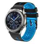 For Samsung Gear S3 Classic / Black+Blue