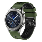 For Samsung Gear S3 Classic / Army Green+Black