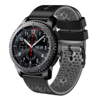 For Samsung Gear S3 Frontier / Black+Grey