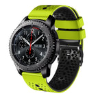 For Samsung Gear S3 Frontier / Lime+Black