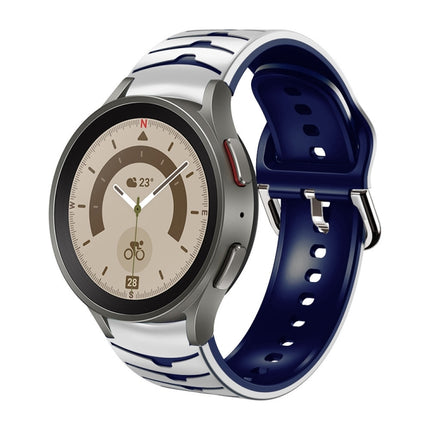 Curved Texture Silicone Watch Band, For Samsung Galaxy Watch 5 44mm, For Samsung Galaxy Watch 5 40mm, For Samsung Galaxy Watch 5 Pro 45mm - DealBuddy