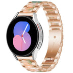 For Galaxy Watch 5 40 / 44mm / Rose Gold Green