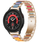 For Galaxy Watch 5 Pro 45mm / Rose Gold Rainbow