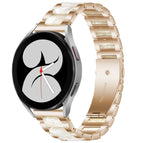 For Galaxy Watch 4 40 / 44mm / Rose Gold White