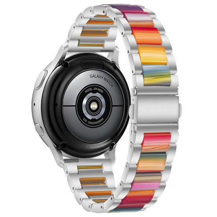 Interbead Resin Metal Watch Band, For Galaxy Watch 4 Classic 42 / 46mm - DealBuddy