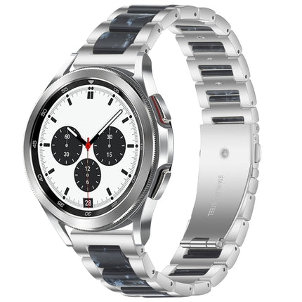 Interbead Resin Metal Watch Band, For Galaxy Watch 4 Classic 42 / 46mm - DealBuddy