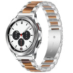 For Galaxy Watch 4 Classic 42 / 46mm / Silver Brown