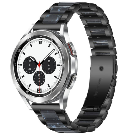 Interbead Resin Metal Watch Band, For Galaxy Watch 4 Classic 42 / 46mm - DealBuddy