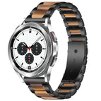 For Galaxy Watch 4 Classic 42 / 46mm / Black Brown