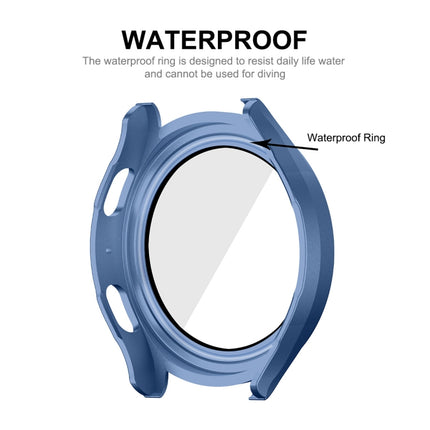 For Samsung Galaxy Watch4/5 40mm ENKAY Hat-Prince Waterproof Full Coverage PC Frame + 9H Tempered Glass Case - DealBuddy