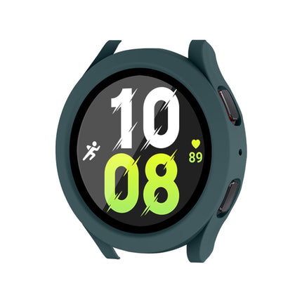 For Samsung Galaxy Watch4/5 44mm ENKAY Hat-Prince Waterproof Full Coverage PC Frame + 9H Tempered Glass Case - DealBuddy