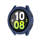 For Samsung Galaxy Watch4/5 44mm ENKAY Hat-Prince Waterproof Full Coverage PC Frame + 9H Tempered Glass Case - DealBuddy