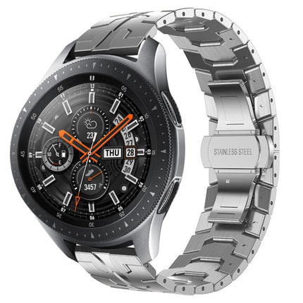 Armor Stainless Steel Metal Watch Band, For Samsung Galaxy watch3 45mm, For Samsung Galaxy watch 46mm, For Samsung Gear S3 Classic, For Samsung Gear S3 Frontier - DealBuddy