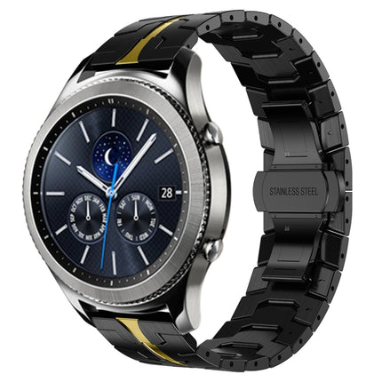 Armor Stainless Steel Metal Watch Band, For Samsung Galaxy watch3 45mm, For Samsung Galaxy watch 46mm, For Samsung Gear S3 Classic, For Samsung Gear S3 Frontier - DealBuddy
