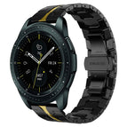 For Samsung Galaxy watch 42mm / Black+Gold