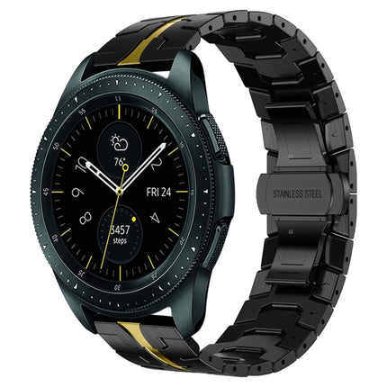 Armor Stainless Steel Metal Watch Band, For Samsung Galaxy watch 42mm, For Samsung Galaxy Watch3 41mm, For Samsung Galaxy Gear Sport, For Samsung Galaxy Watch Active, For Samsung Galaxy Watch5 / Watch5 Pro, For Samsung Galaxy Watch4 / Watch4 Classic - DealBuddy