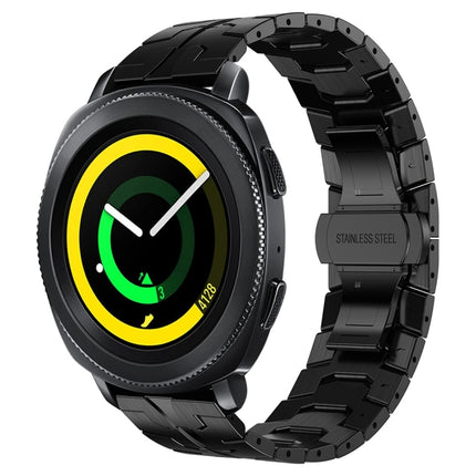 Armor Stainless Steel Metal Watch Band, For Samsung Galaxy watch 42mm, For Samsung Galaxy Watch3 41mm, For Samsung Galaxy Gear Sport, For Samsung Galaxy Watch Active, For Samsung Galaxy Watch5 / Watch5 Pro, For Samsung Galaxy Watch4 / Watch4 Classic - DealBuddy