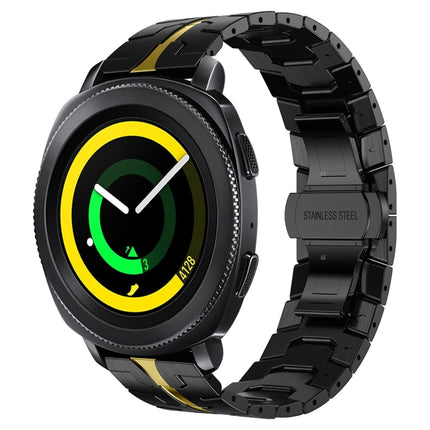 Armor Stainless Steel Metal Watch Band, For Samsung Galaxy watch 42mm, For Samsung Galaxy Watch3 41mm, For Samsung Galaxy Gear Sport, For Samsung Galaxy Watch Active, For Samsung Galaxy Watch5 / Watch5 Pro, For Samsung Galaxy Watch4 / Watch4 Classic - DealBuddy