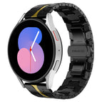 For Samsung Galaxy Watch5 / Watch5 Pro / Black+Gold