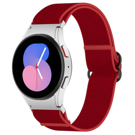 Nylon Stretch Black Buckle Watch Band, For Samsung Galaxy Watch 5 Pro 45mm, For Samsung Galaxy Watch 5 44mm, For Samsung Galaxy Watch 5 40mm, For Samsung Galaxy Watch 4 44mm, For Samsung Galaxy Watch 4 40mm, For Samsung Galaxy Watch 4 Classic 42mm     ... - DealBuddy