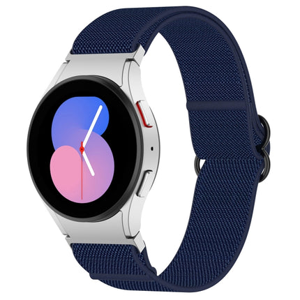 Nylon Stretch Black Buckle Watch Band