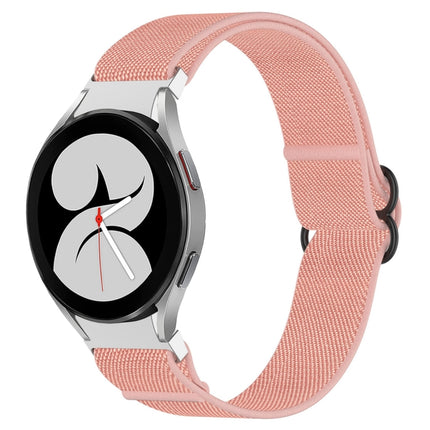 Nylon Stretch Black Buckle Watch Band, For Samsung Galaxy Watch 5 Pro 45mm, For Samsung Galaxy Watch 5 44mm, For Samsung Galaxy Watch 5 40mm, For Samsung Galaxy Watch 4 44mm, For Samsung Galaxy Watch 4 40mm, For Samsung Galaxy Watch 4 Classic 42mm     ... - DealBuddy