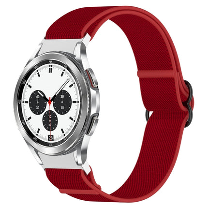 Nylon Stretch Black Buckle Watch Band