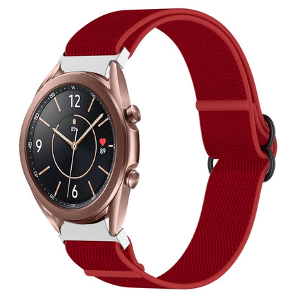 Nylon Stretch Black Buckle Watch Band