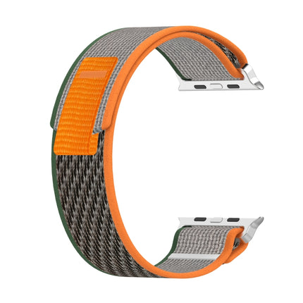 Double Color Nylon Hook and Loop Fastener Watch Band, For Apple Watch Ultra 49mm, For Apple Watch Series 8&7 45mm/SE 2&6&SE&5&4 44mm, For Apple Watch Series 8&7 41mm/SE 2&6&SE&5&4 40mm - DealBuddy