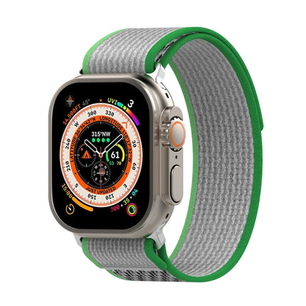 Double Color Nylon Hook and Loop Fastener Watch Band, For Apple Watch Ultra 49mm, For Apple Watch Series 8&7 45mm/SE 2&6&SE&5&4 44mm, For Apple Watch Series 8&7 41mm/SE 2&6&SE&5&4 40mm - DealBuddy
