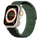 Double Color Nylon Watch Band, For Apple Watch Ultra 49mm, For Apple Watch Series 8&7 45mm/SE 2&6&SE&5&4 44mm, For Apple Watch Series 8&7 41mm/SE 2&6&SE&5&4 40mm - DealBuddy