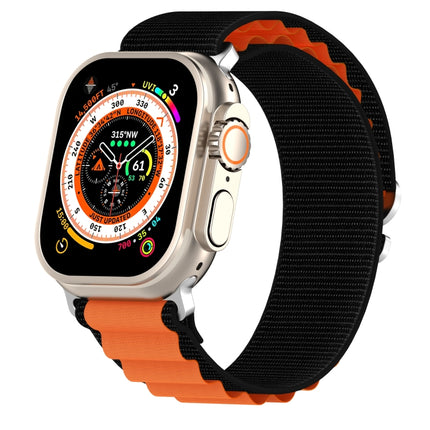 Double Color Nylon Watch Band, For Apple Watch Ultra 49mm, For Apple Watch Series 8&7 45mm/SE 2&6&SE&5&4 44mm, For Apple Watch Series 8&7 41mm/SE 2&6&SE&5&4 40mm - DealBuddy