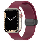 For Apple Watch Series 8&7 45mm / Burgundy