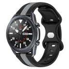 For Samsung Galaxy Watch3 45mm / Black+Grey
