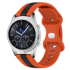 For Samsung Gear S3 Classic / Orange+Black
