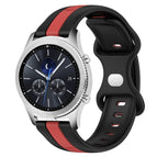 For Samsung Gear S3 Classic / Black+Red