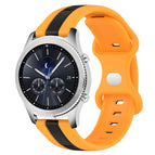 For Samsung Gear S3 Classic / Black+Yellow