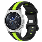 For Samsung Gear S3 Classic / Black+Green