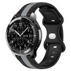 For Samsung Gear S3 Frontier / Black+Grey