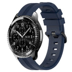 For Samsung Gear S3 Frontier / Navy Blue